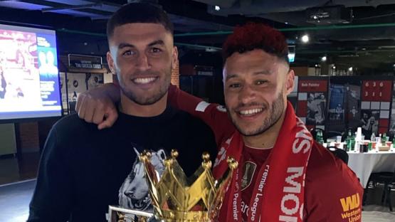 Alex Oxlade-Chamberlain’s brother Christian, 26, on brink of ‘winning TWO league titles in one day’