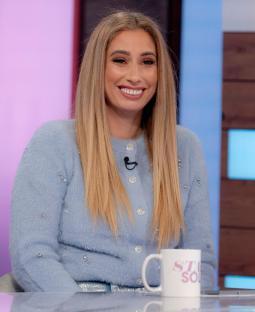 Stacey Solomon on the Loose Women TV show.