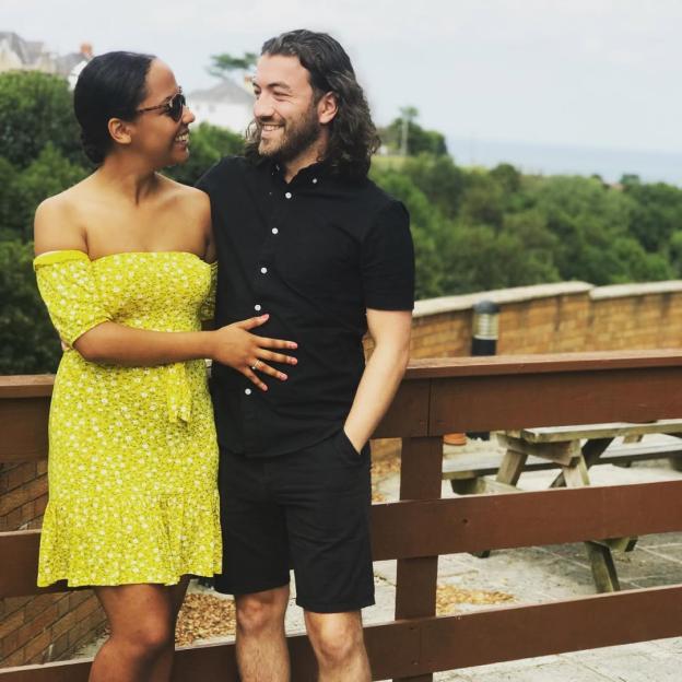 Photo of Johnny Clarke and his wife.