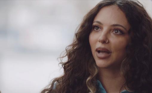Jade Thirlwall from Little Mix speaking.