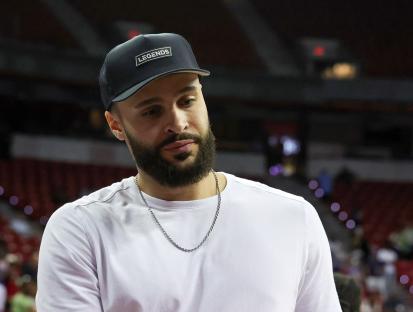 Larry Nance Jr. at an NBA Summer League game.