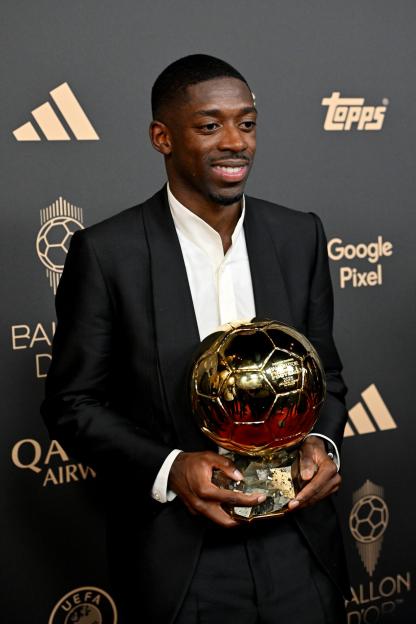 Ousmane Dembele blown away by message former Barcelona team-mate Lionel Messi sent him after winning Ballon d’Or