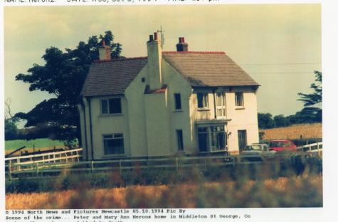 Ann Heron's murder scene.