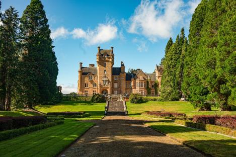 Castle on a sunny day.