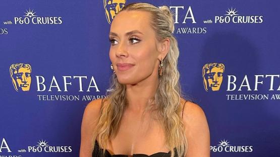 ‘Absolutely perfect’ – Sky Sports darts presenter Emma Paton stuns in daring dress on red carpet