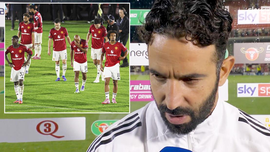 ‘We were completely lost’ – Ruben Amorim issues grovelling apology to Man Utd fans after Grimsby embarrassment