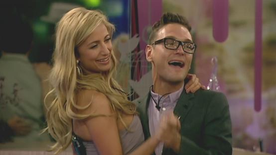 Chantelle Houghton and Samuel Preston dancing on Big Brother 11.