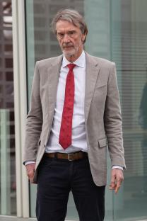 Sir Jim Ratcliffe, Ineos CEO, at Foster + Partners Headquarters.