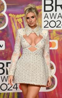 Chloe Burrows at the BRIT Awards 2024.