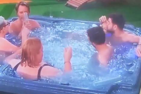 Watch ‘disrespectful’ moment NOT shown on TV as Chris Hughes kisses JoJo Siwa in hot tub – and it’s on CBB live stream