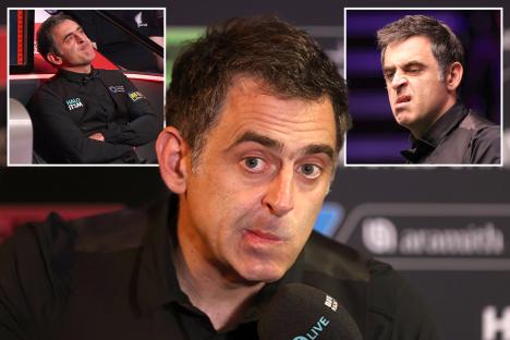 ‘I’m so confused.. it’s a struggle’ – Ronnie O’Sullivan gives worrying interview after World Snooker Championship KO