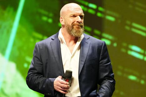 Paul "Triple H" Levesque at WrestleMania XL kickoff.