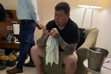 Brit tourist, 42, ‘nearly burnt alive’ in five-star Egypt resort after electric shock ran through his teeth fillings