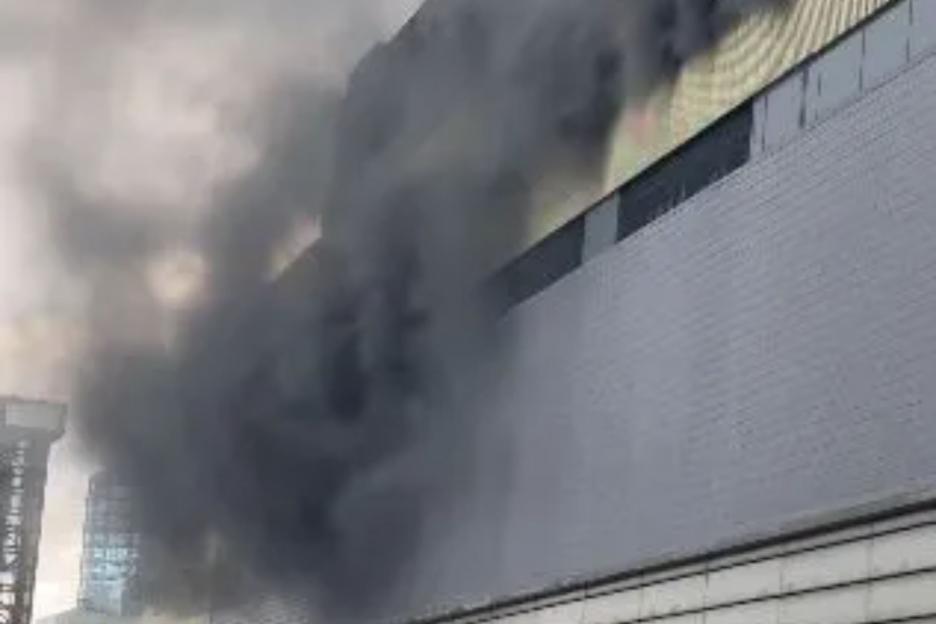 Massive fire erupts at Westfield Stratford shopping centre sparking mass evacuation as black smoke billows into sky