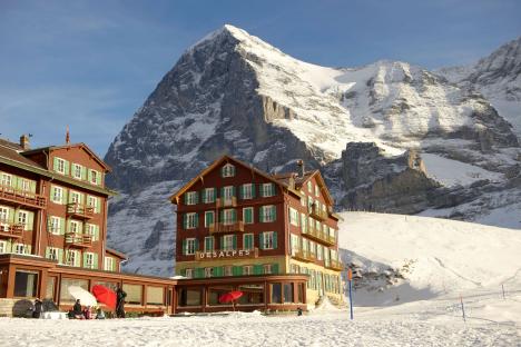 Brit skier, 54, crashes into river and dies after suddenly losing control & veering off-piste in Swiss Alps