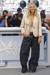 Sienna Miller at the Cannes Film Festival photocall.