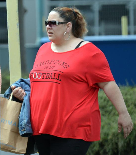 Tracey Connelly shopping.