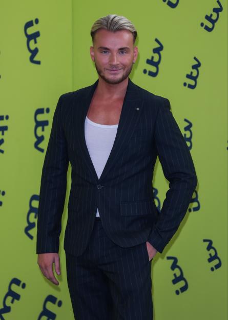 Harry Derbidge at an ITV photocall.