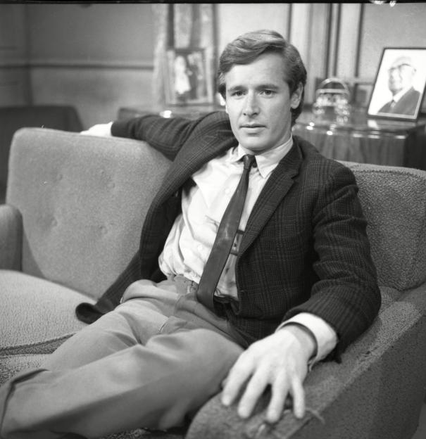 William Roache as Ken Barlow on the "Coronation Street" TV Show in 1963.