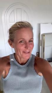 Close-up video of Davinia Taylor.