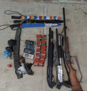 Troops nab four suspected terrorists, recover rifles, ammunition in Taraba