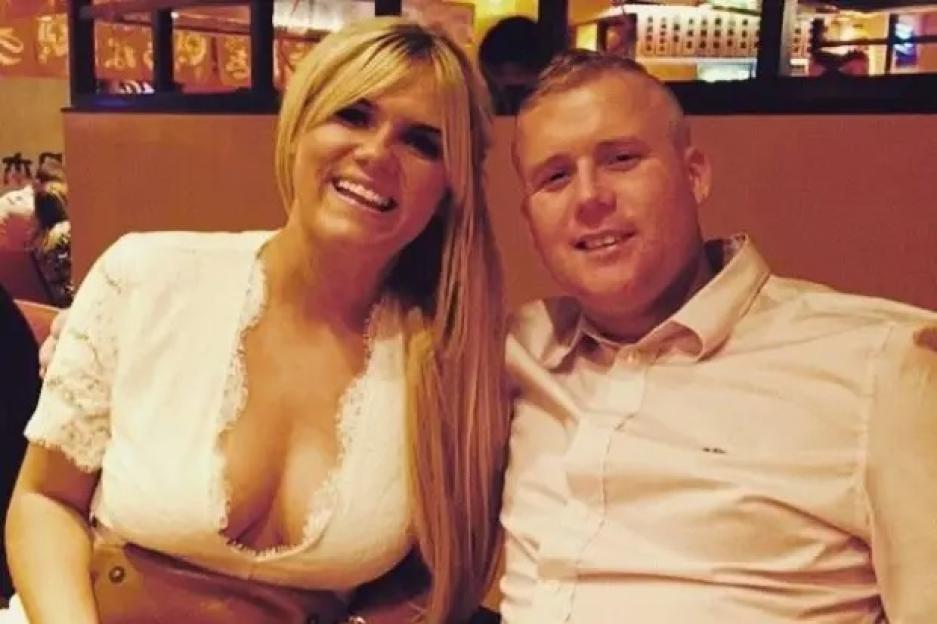 Neil Stewart with a woman.