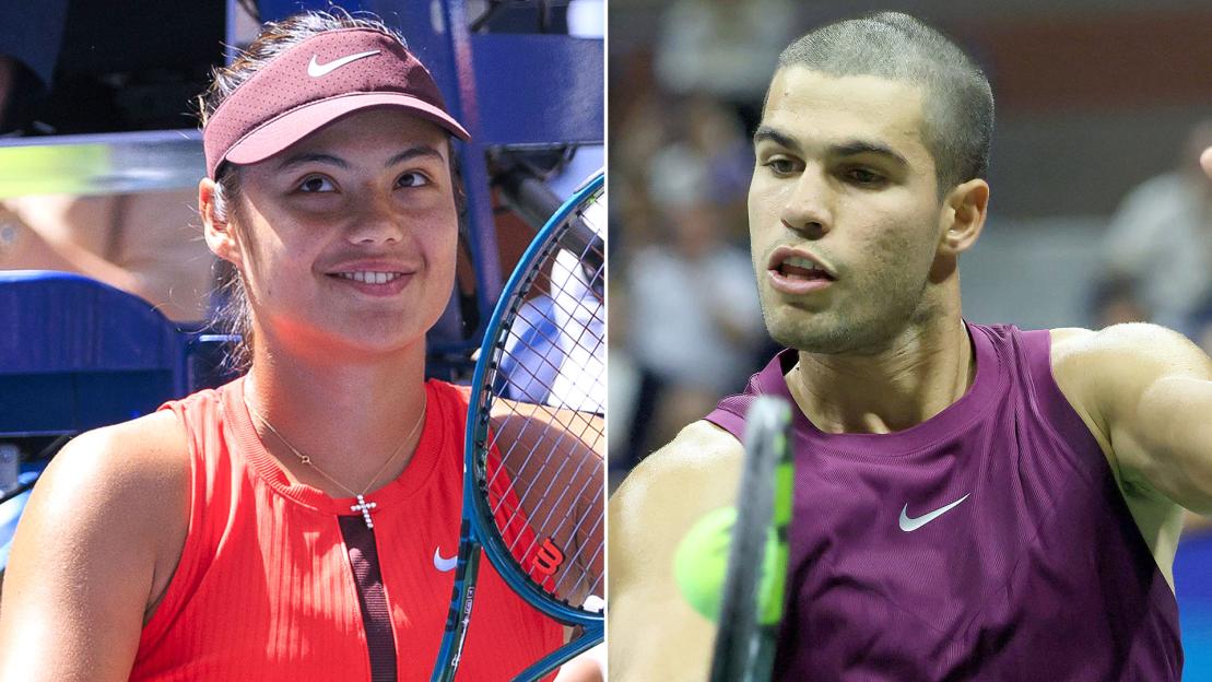 Emma Raducanu gives her verdict on Carlos Alcaraz’s shock new haircut amid romance rumours between US Open stars