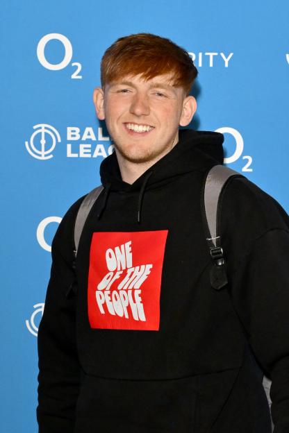 Angry Ginge attending the "Baller League x Match Day 11" event.