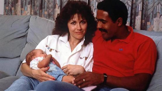 Who is Daley Thompson’s first wife Patricia Quinlan and how many children did they have?