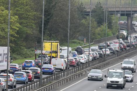 M6 closed with drivers facing huge rush hour delays & warned ‘avoid the area’  – see full diversion