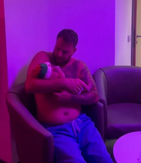 Celebrity Big Brother star breaks down in tears as he becomes a father for 4th time