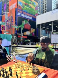 Tunde Onakoya breaks Chess World Record, aims for 70-hour milestone [PHOTOS]