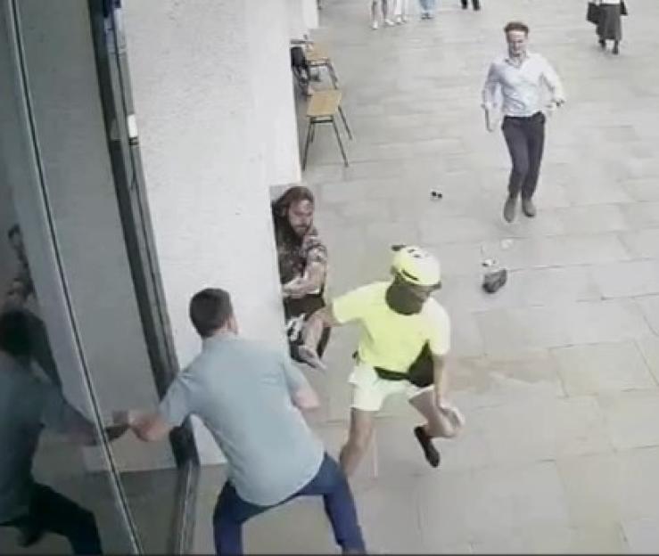 ‘Cinderella’ phone thief who was knocked off bike before being snared by his missing shoe is jailed