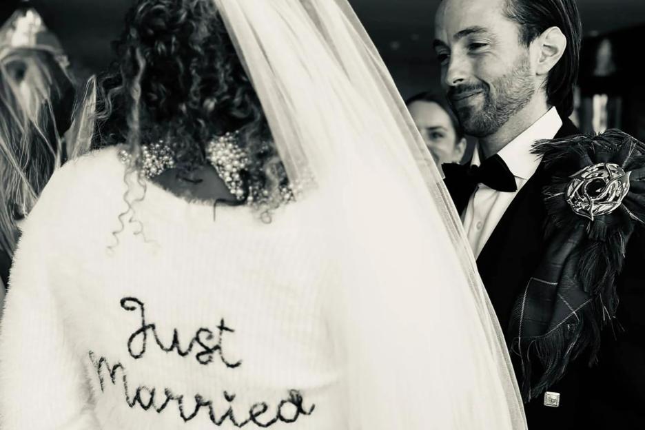 Mel B shares behind-the-scenes snap from wedding reception after beautiful ceremony at St Paul’s Cathedral