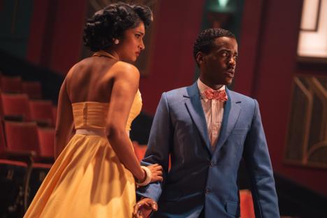 Belinda Chandra and Ncuti Gatwa in Doctor Who season 2.