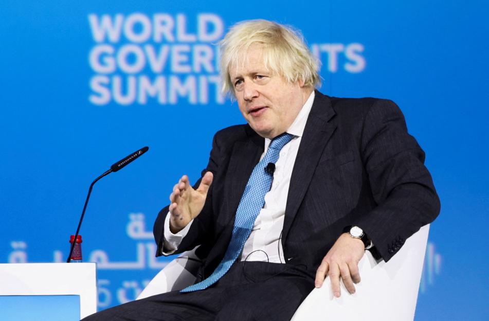 Boris Johnson in furious row with TV reporter who questioned his record in No10 during lavish dinner at top hotel