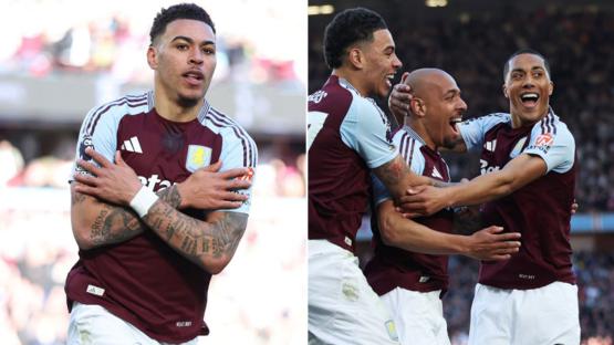 Aston Villa 2 Nottingham Forest 1: Visitors miss chance to close gap on Arsenal as hosts move within 1 point of top four
