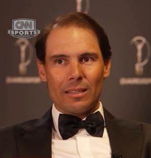 Rafael Nadal in a CNN Sports interview.