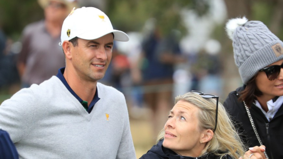 Who is Adam Scott’s wife Marie Kojzar, where do they live and do they have any children?