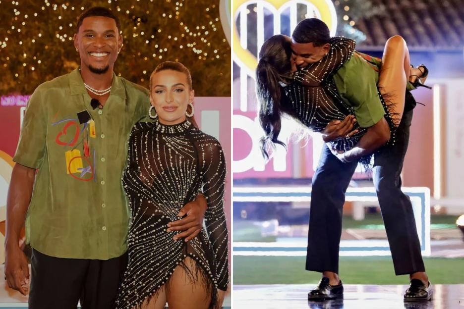 Love Island champs Toni and Cach reveal how they’ll spend £50k winnings as they beat Shakira and Harry
