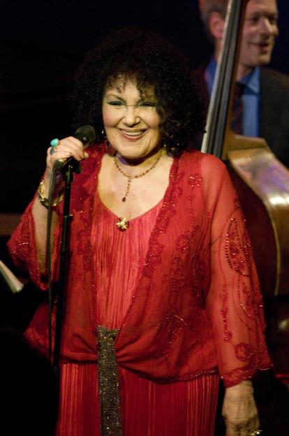 Cleo Laine performing at Ronnie Scott's Jazz Club.