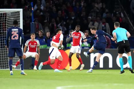 UCL: PSG beat Arsenal 2-1, to face Inter Milan in final