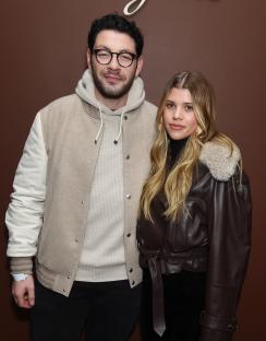 Elliot Grainge and Sofia Richie at an event.