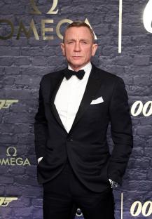 Daniel Craig at an Omega event celebrating 60 years of James Bond.