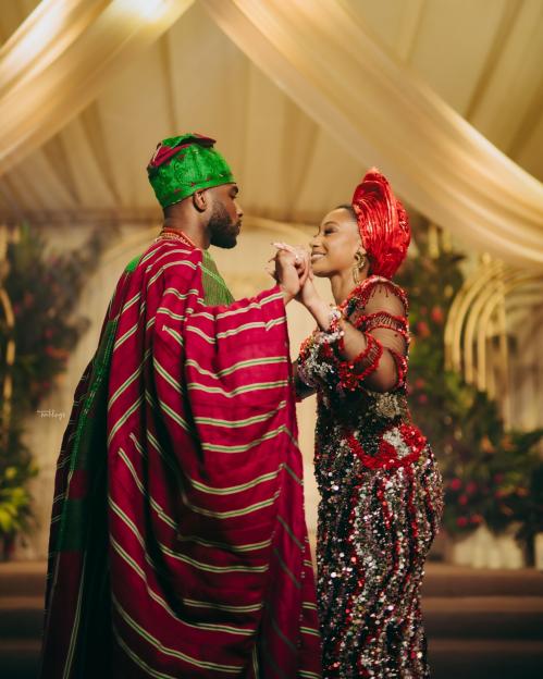 When Love &#038; Culture Meets! Enjoy Karen and Dejo&#8217;s Yoruba Trad 18