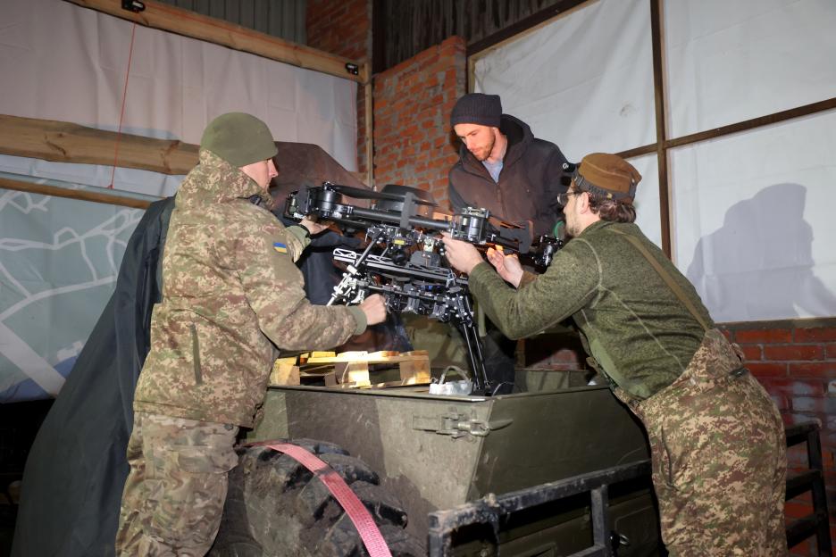 Ukrainian Soldiers Deploy Remote-Controlled Trucks for Supply Runs Amidst Putin's Deadly Drone Surveillance