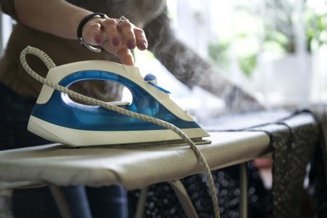 I’m a laundry expert – my simple hack speeds up dreaded ironing and even works on ‘tricky’ items that are easy to mark