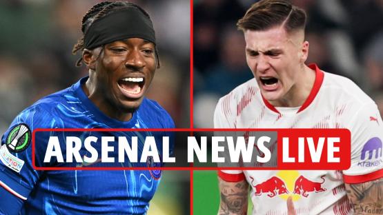 Arsenal transfer news LIVE: Gunners ‘linked with SHOCK Madueke move’, huge Williams BLOW, Sesko latest, Partey update
