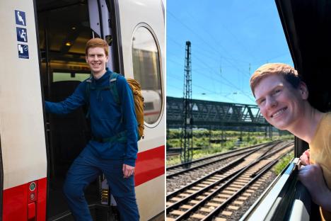 I gave up my flat to live on a TRAIN aged 18 – I do my job surrounded by commuters but wouldn’t change it for the world