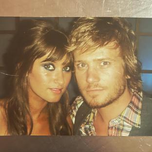 Photo of Matthew Wolfenden and Charley Webb.